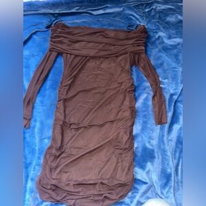 gorgeous brown forever 21 mini dress not available anymore in store !